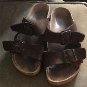 Suede Birkenstocks — Women’s 8.5/9, Men’s 7/7.5